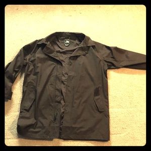 The North Face XL Mens Long Brown Rain Jacket